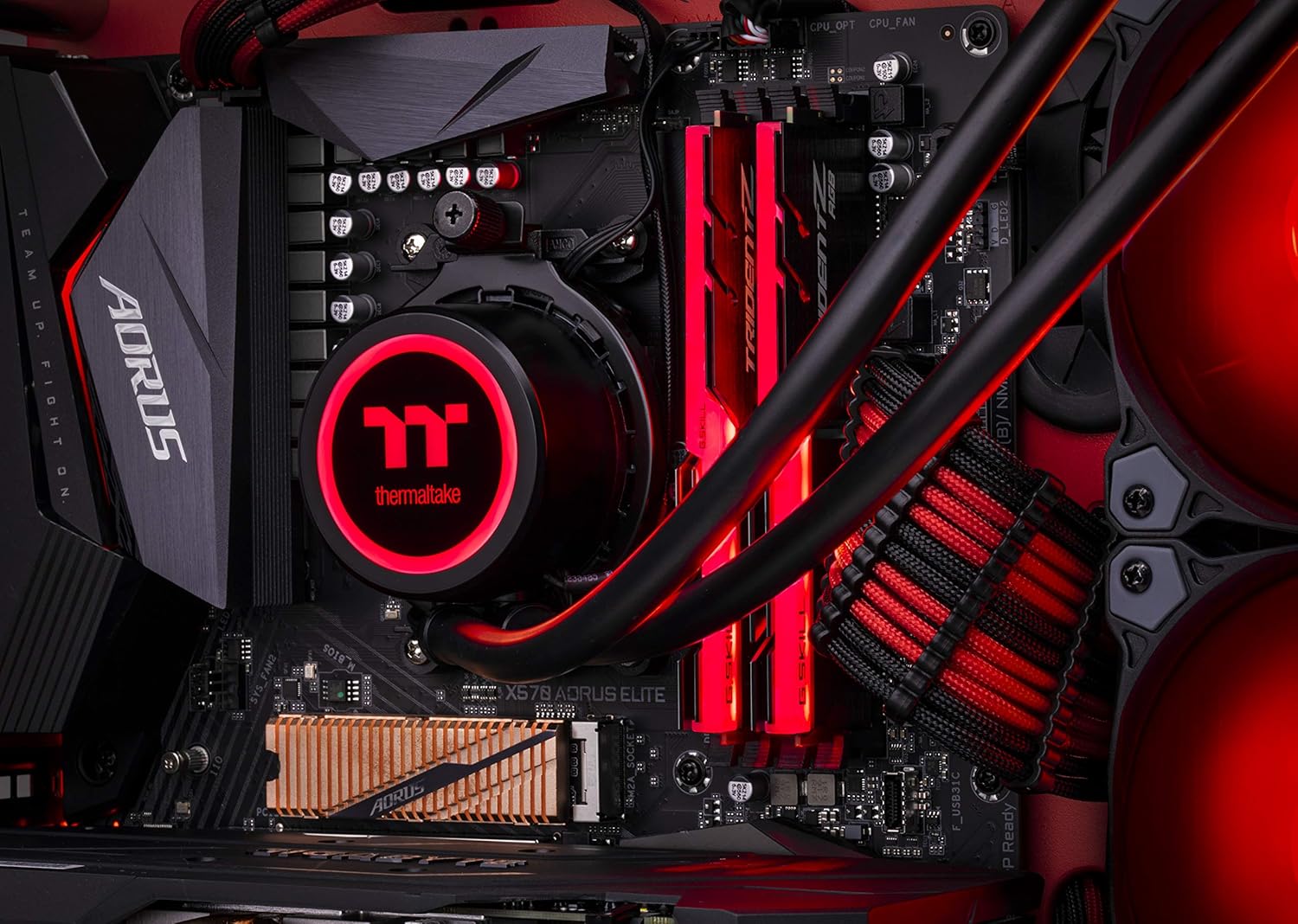 Thermaltake LCGS Wraith AIO Liquid CPU Gami ...