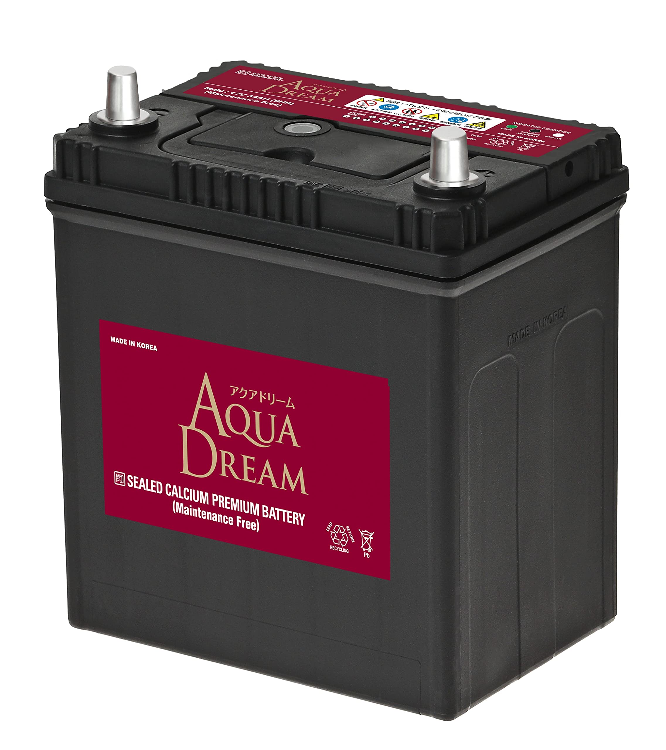 アクアドリーム　国産車　アイドリングストップ車対応　バッテリー　2個セット アクアドリーム 国産車 アイドリングストップ車対応 バッテリー 2個