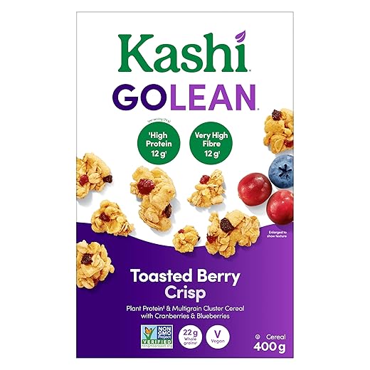 Kashi Toasted Berry Crisp Cereal Non-GMO 400g