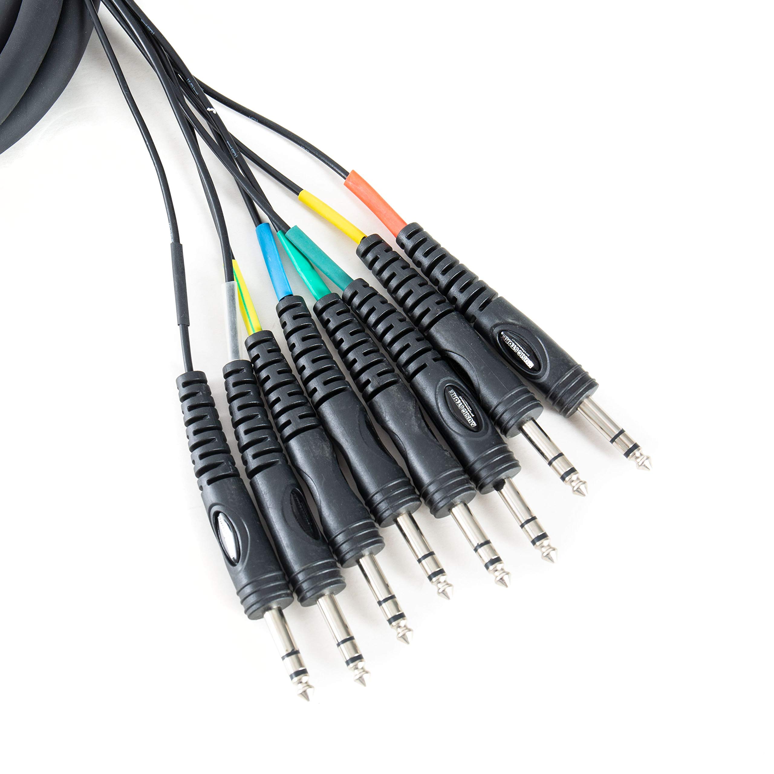 Adam Hall 3 STAR L8 FV 0300 Cavo multipolare 8 x XLR femmina a 8 x jack stereo 6,3 mm 3 m