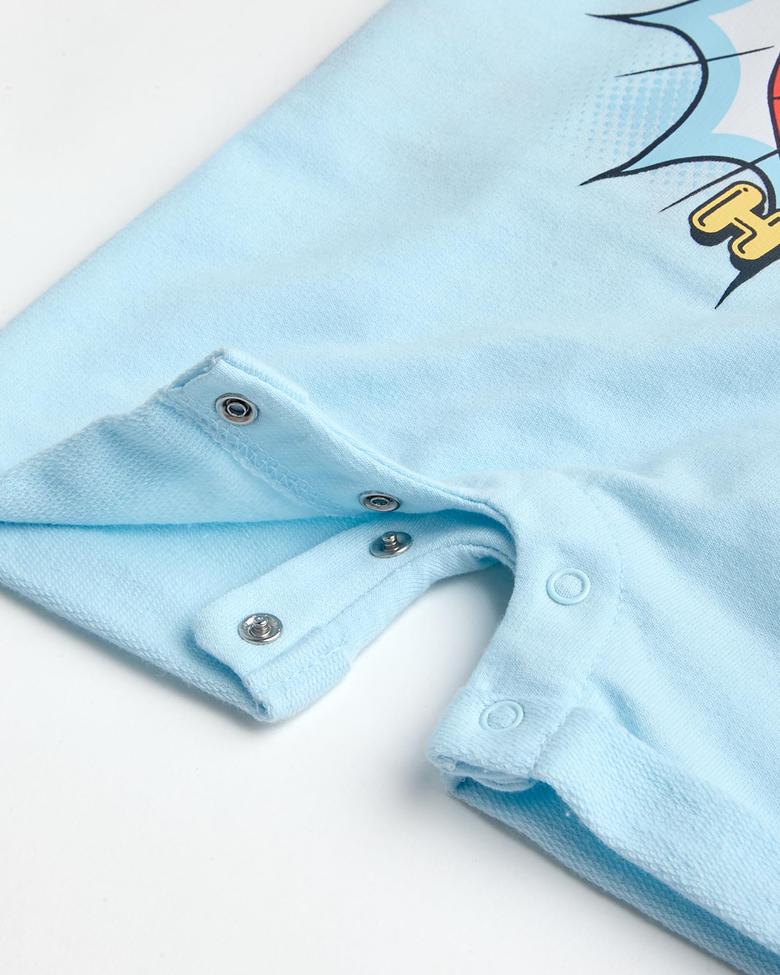 Disney Baby Jungen Mickey Mouse Strampler - 2-teiliges Overall und T-Shirt Set (Neugeborene/Kleinkind)