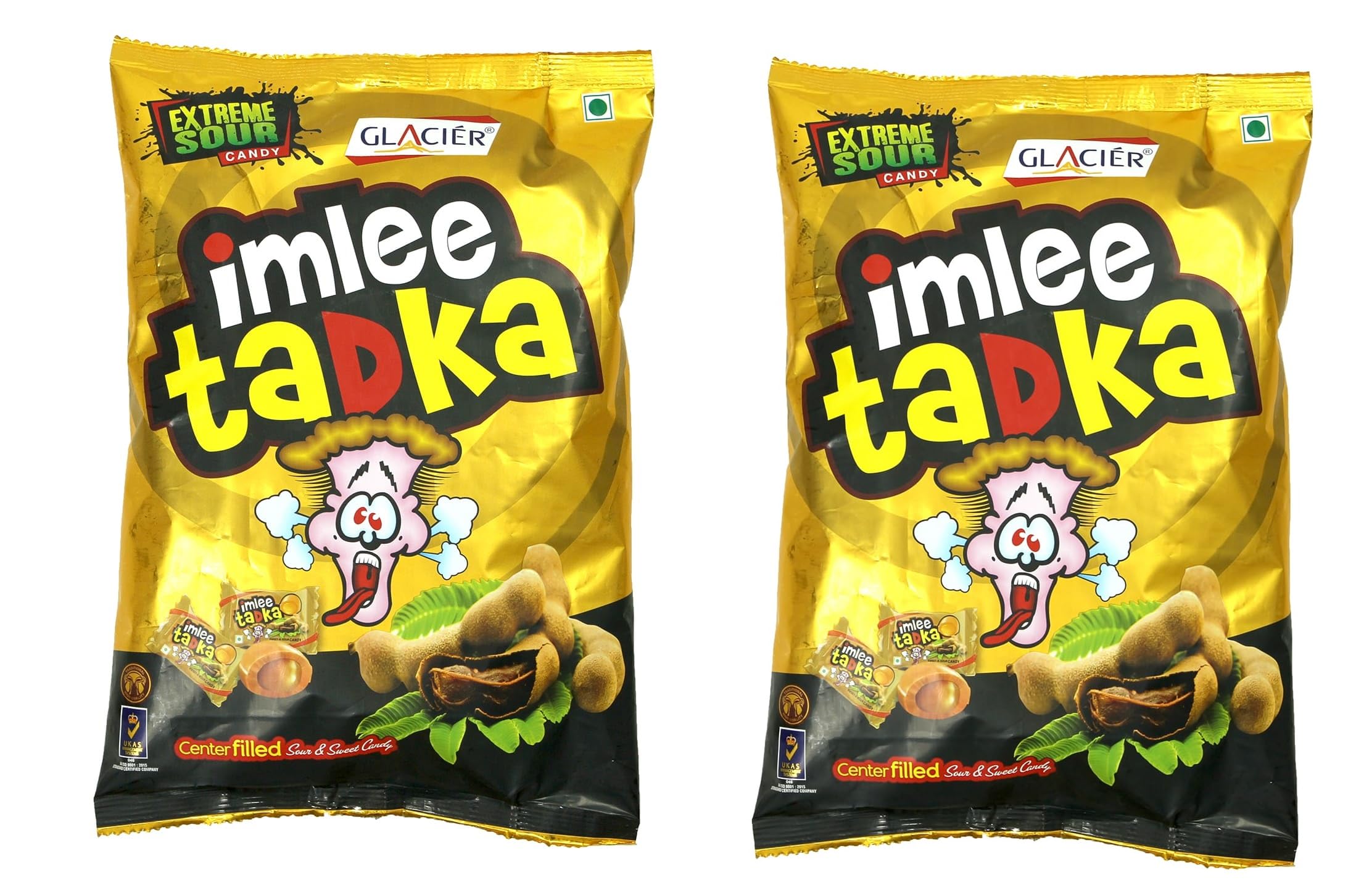 Glacier Imli Tadka Candy | Center Filled Sour and Sweet Candy | Extreme Sour Candy | 170 pcs Delicious Candies in Each | Pack of 2-picture-26