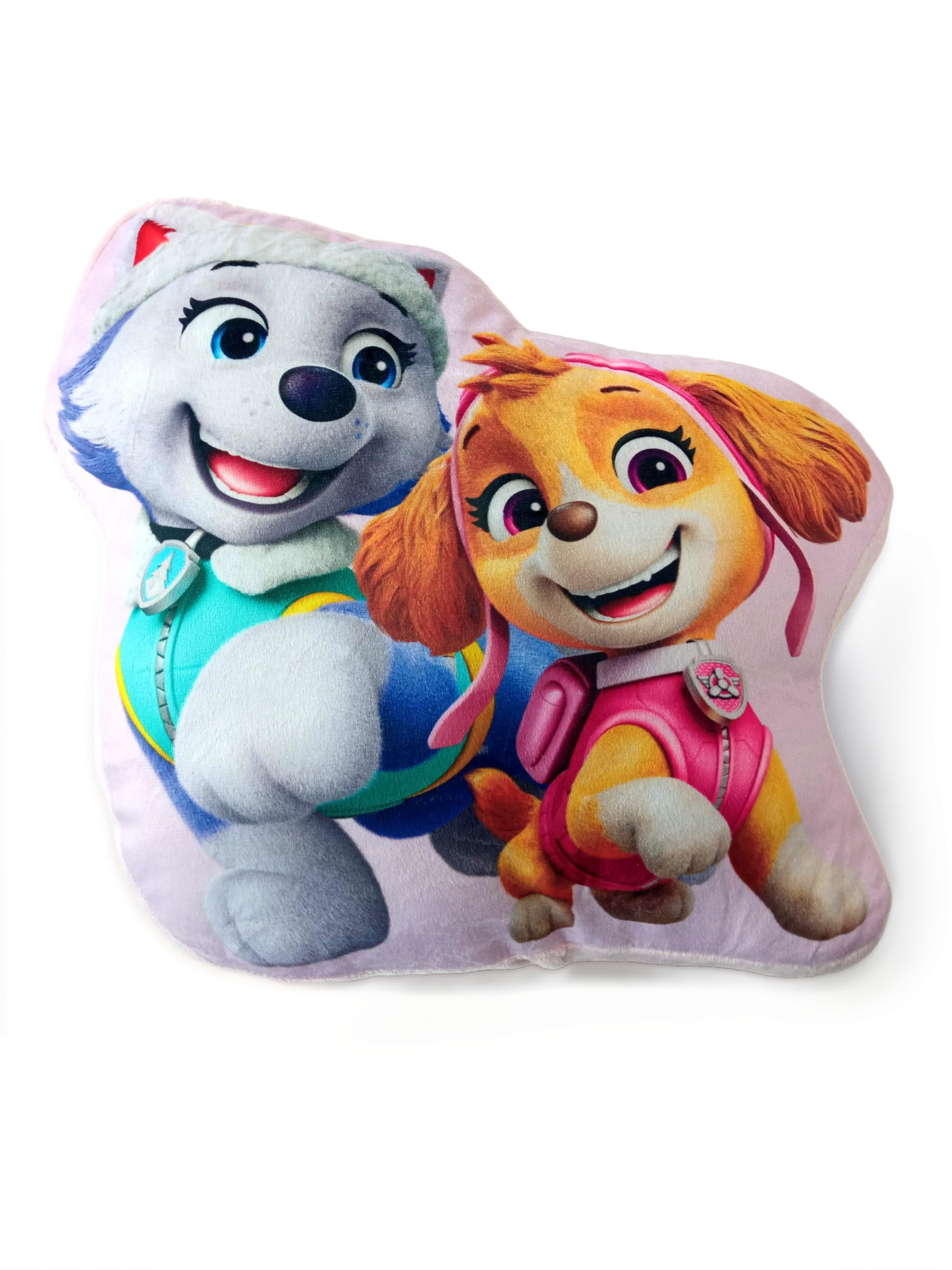 Coussin Paw Patrol Everest Skye United Labels 35x30cm oreiller decoration lit