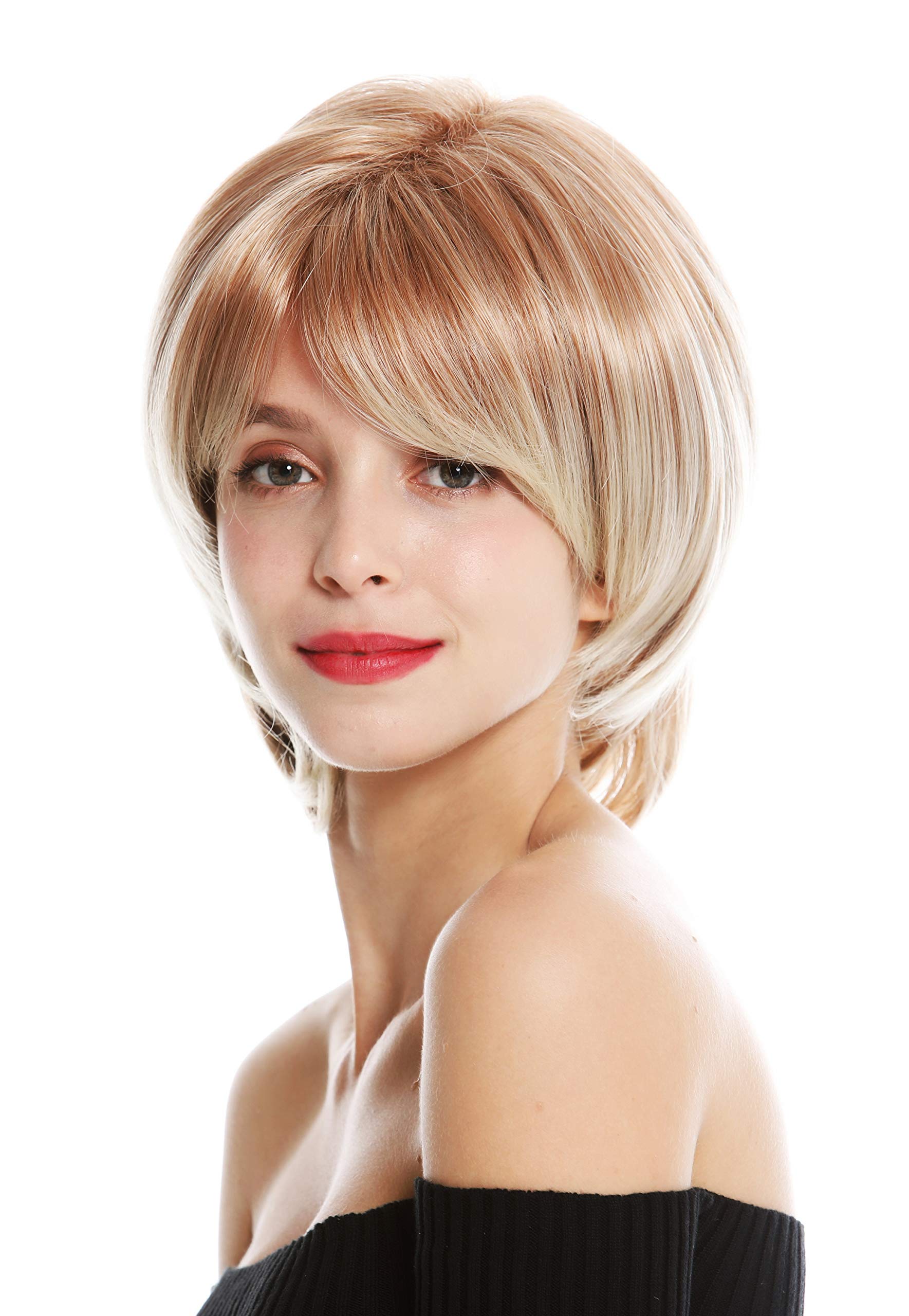 WIG ME UP - 720-C-27T88 women's quality wig short parting parted blonde highlighted, Blond mix (27T88), Länge: ca. 30 cm - Image 3