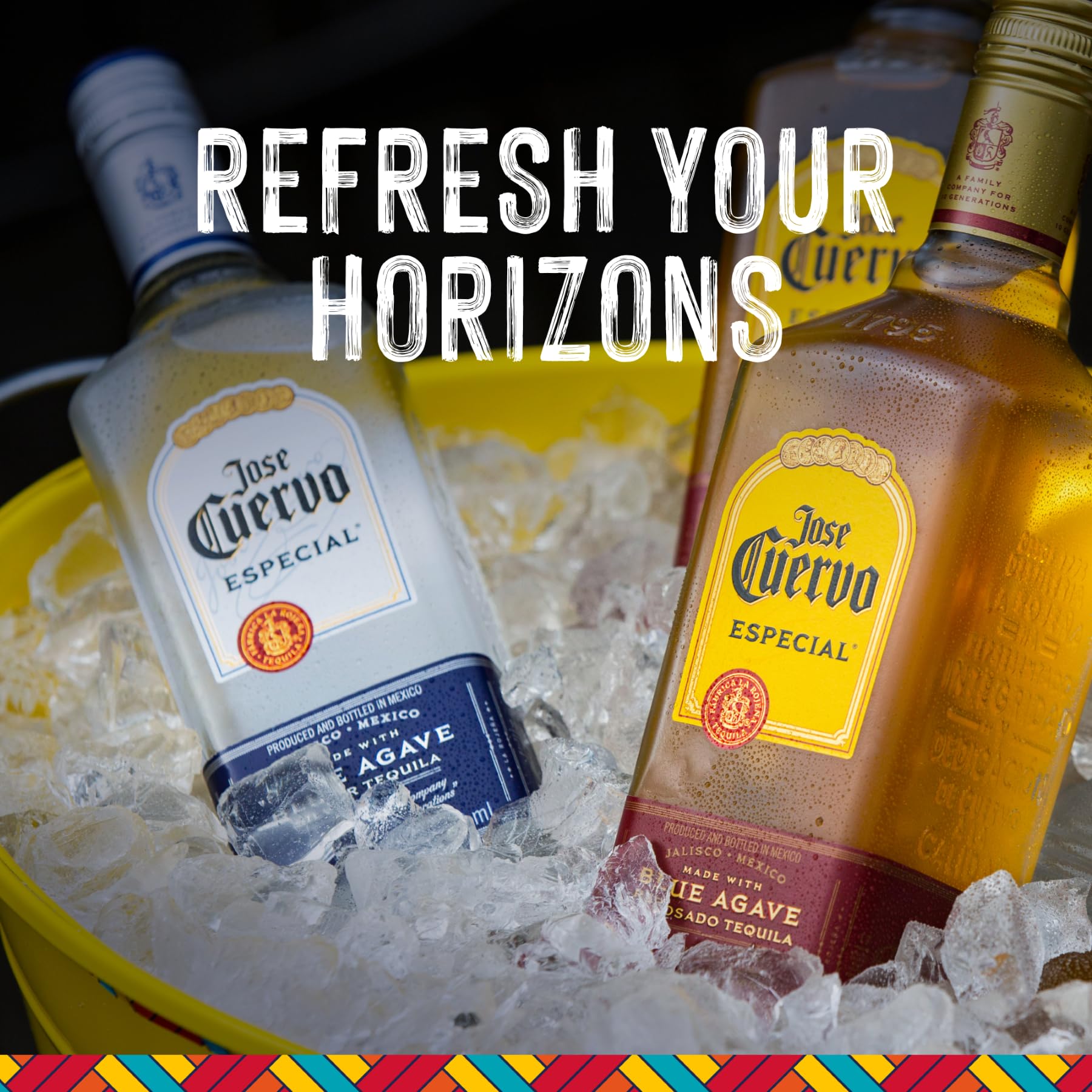 Jose Cuervo Especial Silver Original Tequila Mexiko (1 x 1,0 l) – Original mexikanischer Tequila mit 35 % Vol. Alkohol