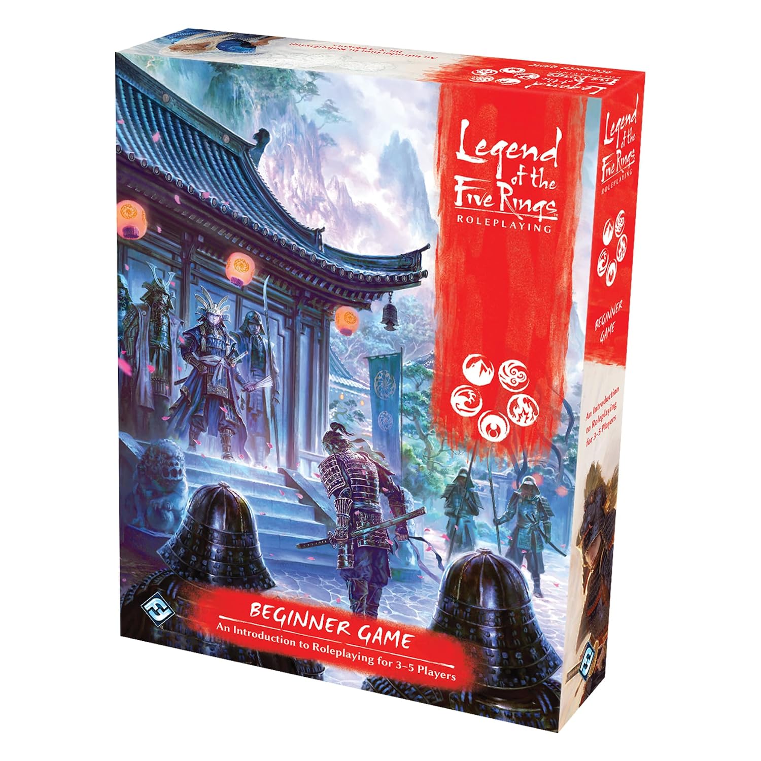 Legend of the Five Rings Roleplaying Game BEGINNER GAME - Adventure Game , Strategy Game for Kids & Adults, Ages 14+, 3-5 Players, 2 Hour Playtime, Made by EDGE Studio