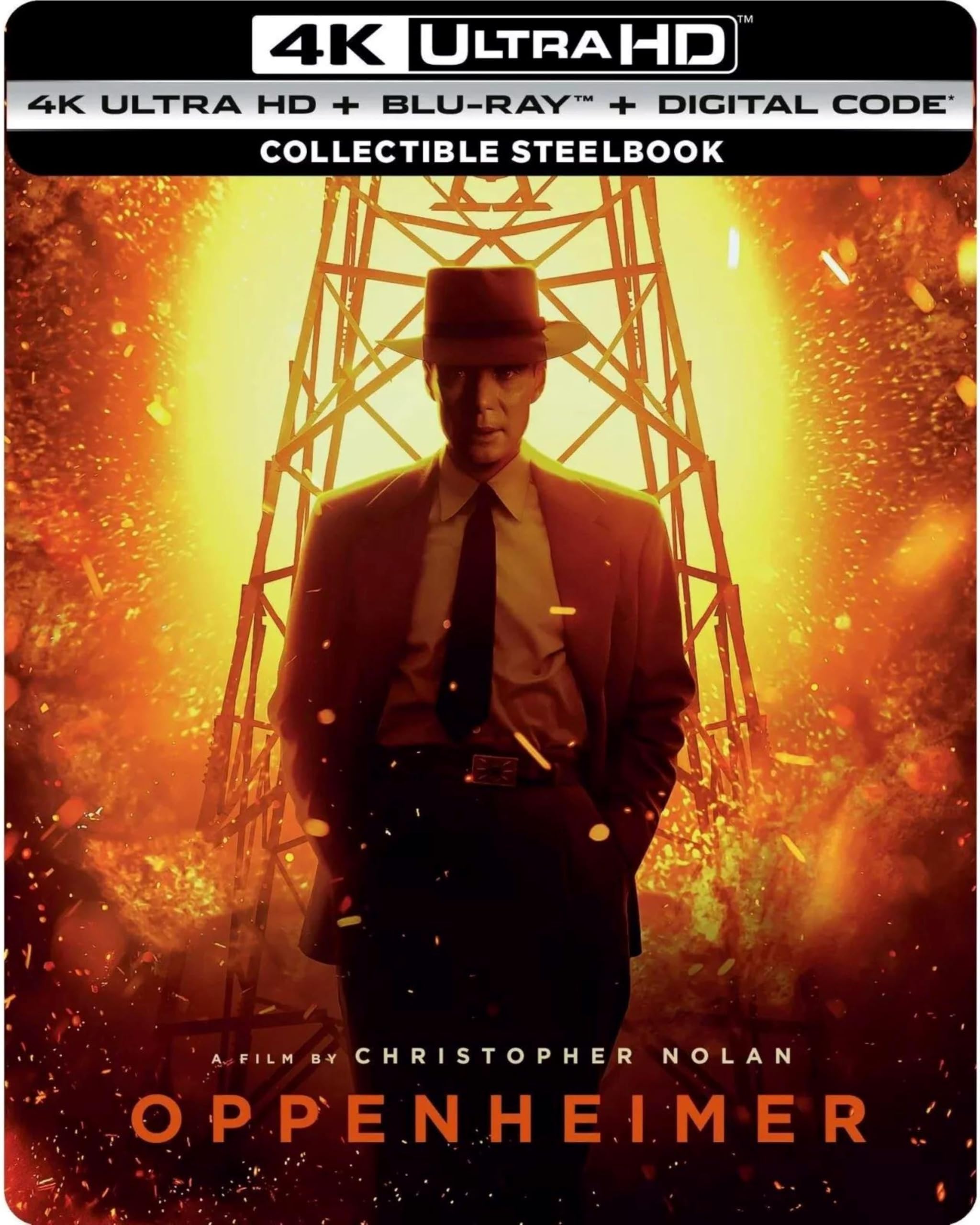 Oppenheimer 4K UHD + Bluray + Digital code Collectible