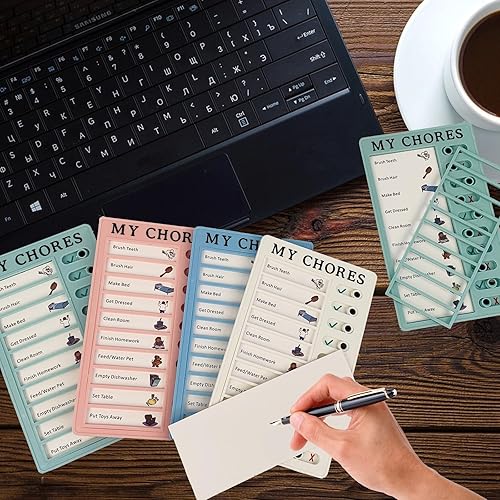 Miniatura 5 de Tabla de tareas para niños Mis tareas tabla de rutina-4PC