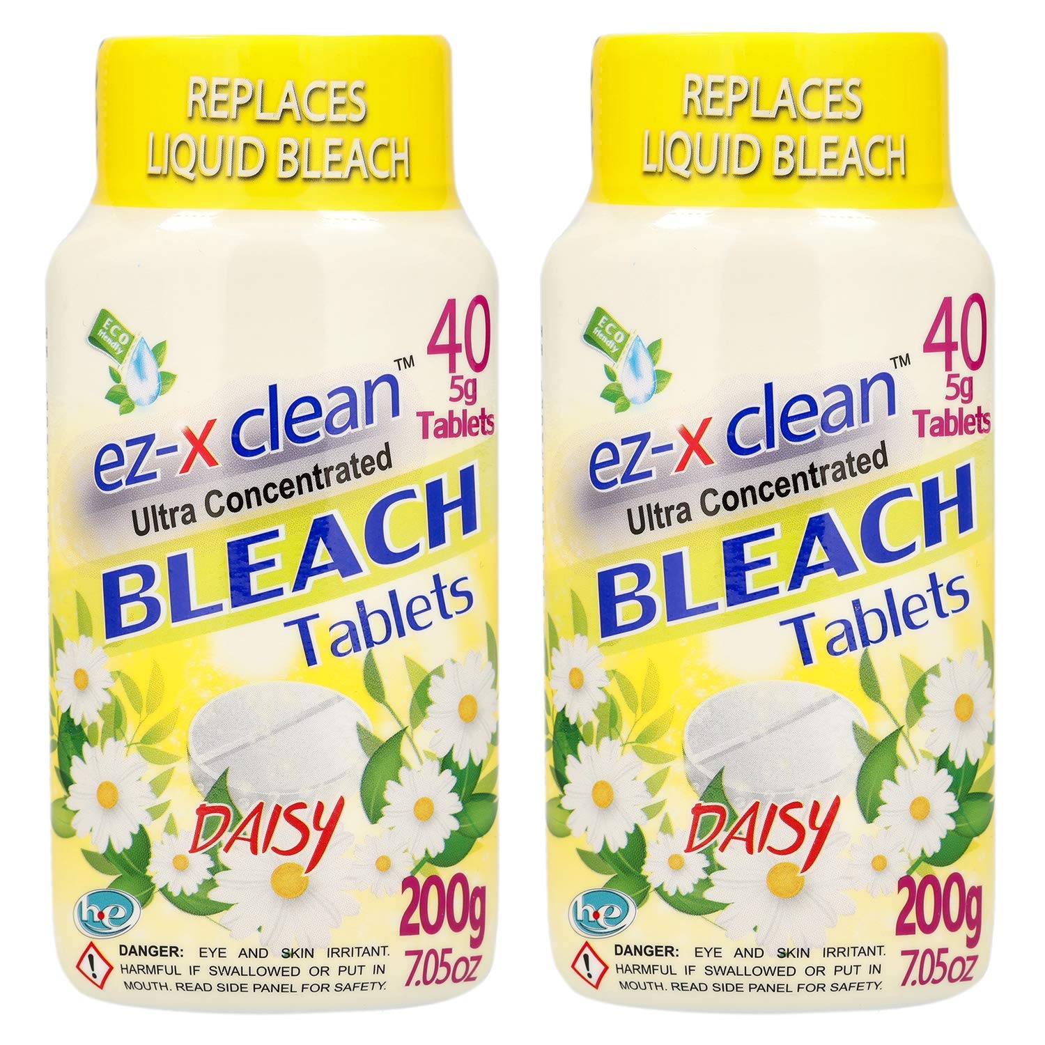 Bleach Tablets Ultra Concentrated Water Activated for Laundry and Multipurpose Cleaning, Replaces Liquid Bleach