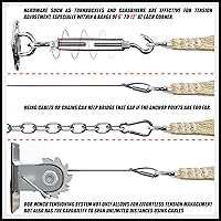 Vista 3 de Royal Shade Toldo de malla RS-SLR de 10 x 13 pies, color beige arena, tamaño personalizado, rectangular, con bloqueo UV, estándar comercial