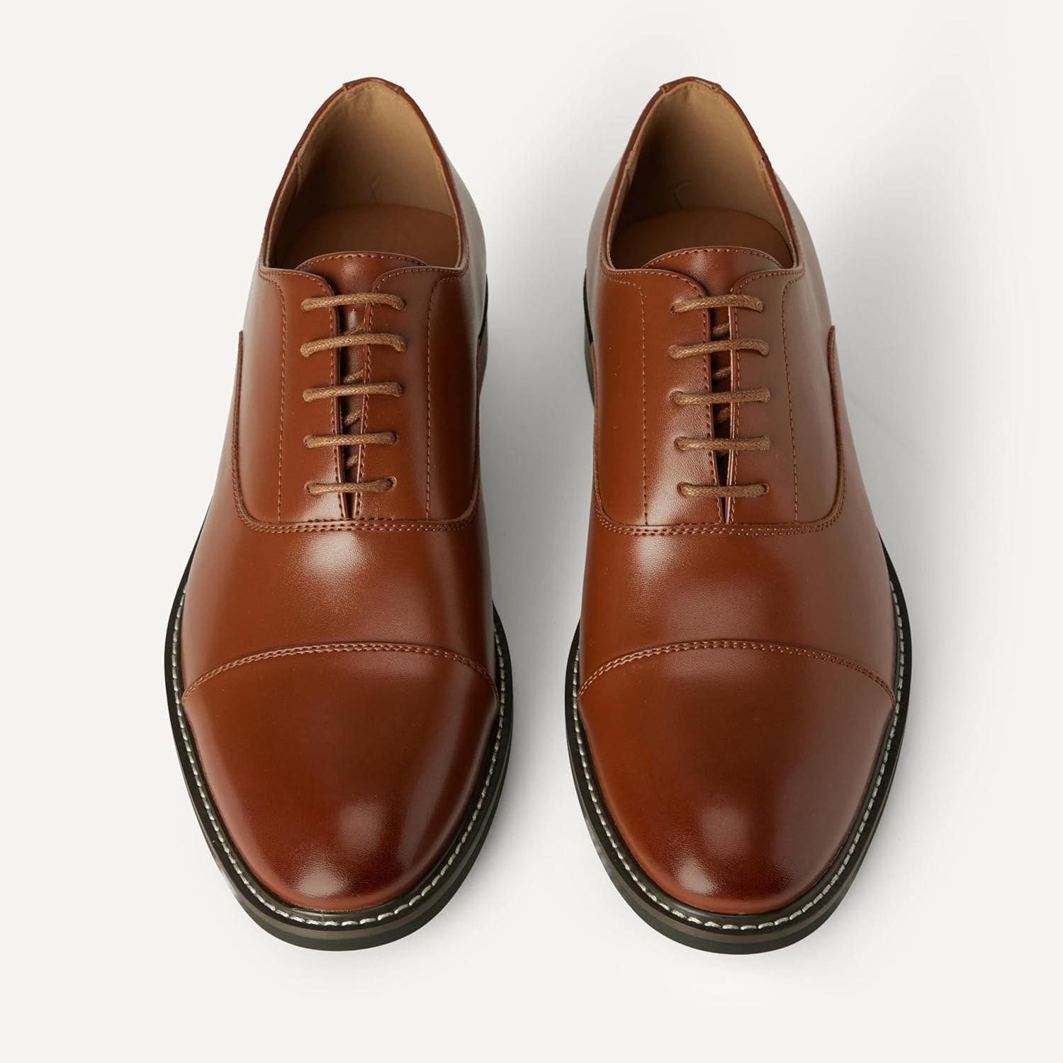 Amazon Essentials Men's Cap Toe Oxford Dress Shoes - Image 4