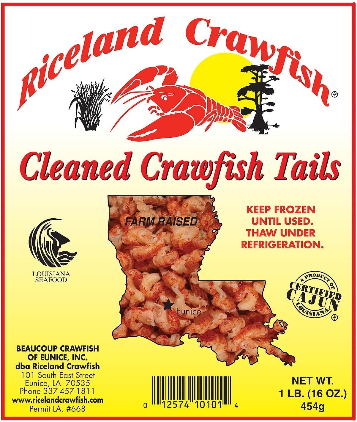 Louisiana Crawfish Tail Meat 5 lbs