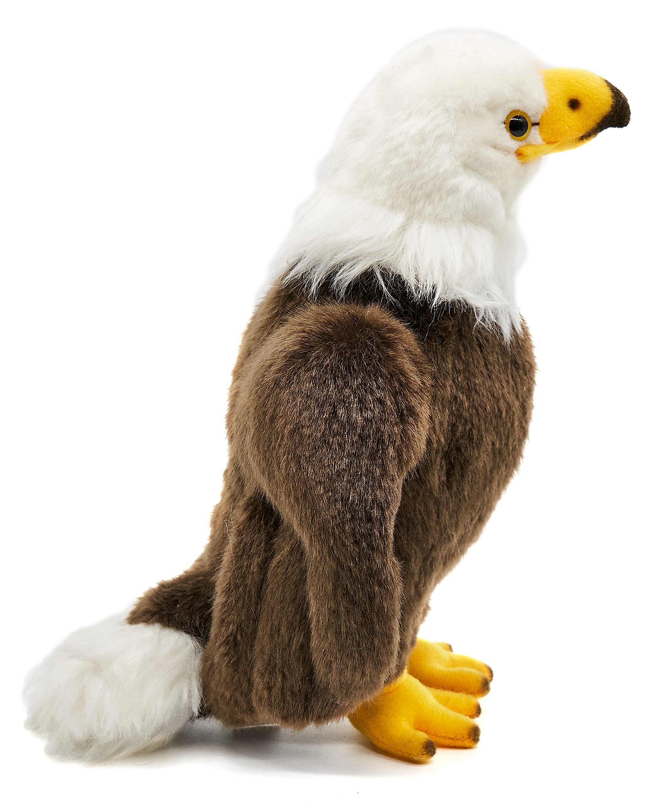 Uni-Toys - Aquila calva – 24 cm (altezza) – aquila di peluche, uccello – peluche