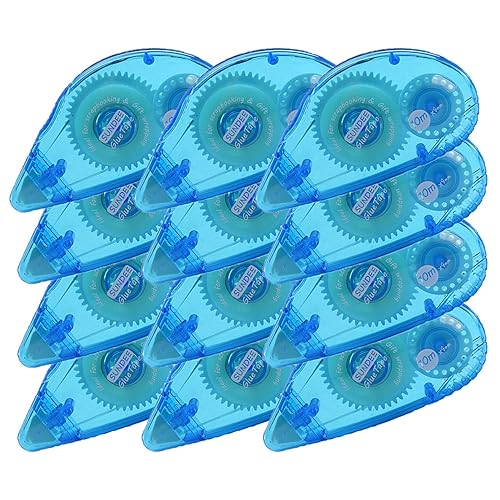 Glue Runner - Rollo de cinta adhesiva de doble cara para álbumes de recortes, 0.3 x 360 pulgadas, aplicador de rodillo de puntos adhesivos