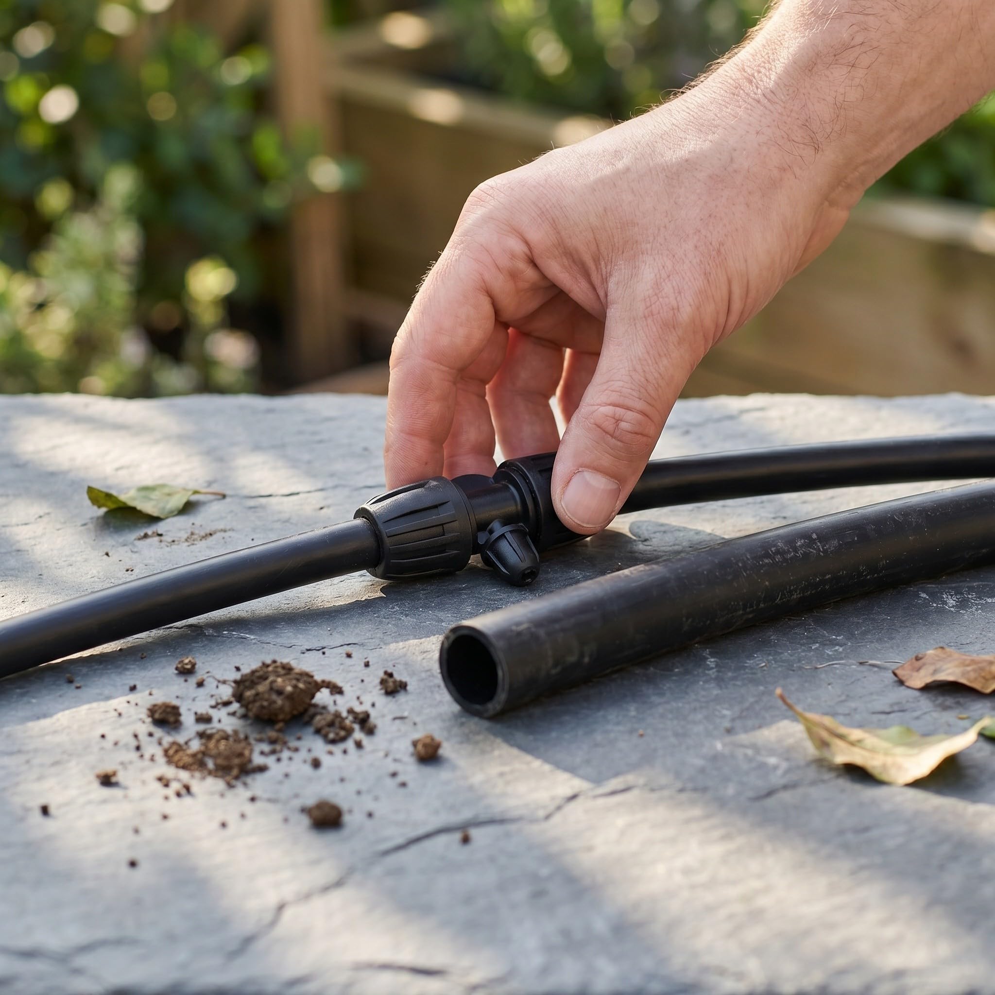 Toddmomy Raccordi per Irrigazione Agricola Divisore a 3 Vie in Pp Nero 30 Pezzi Installazione Facile, Compatibilità Ampia per Impianto Irrigazione Giardino e Tubi Piante