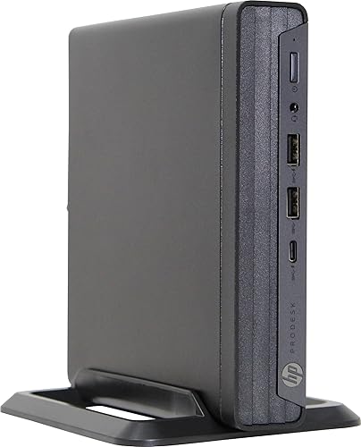 Miniatura 5 de HP ProDesk 600 G6 Mini computadora de escritorio, Intel i7-10700, 16 GB de RAM, SSD NVMe de 1 TB, puerto de pantalla, HDMI, USB C 3.2 (10 Gbps), USB