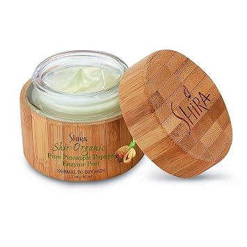 Shira Shir-Organic Pure Pineapple Papaya Enzyme Peel For Smooth Radiant And Balances Skin Tone With Natural Anti-Aging Formula for All Skin Type50 ml