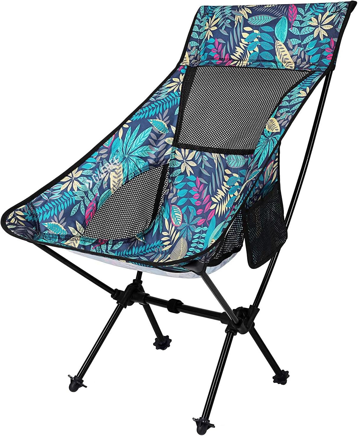 G4Free Portable Camping Chairs with Headrest Lightweight Backpacking