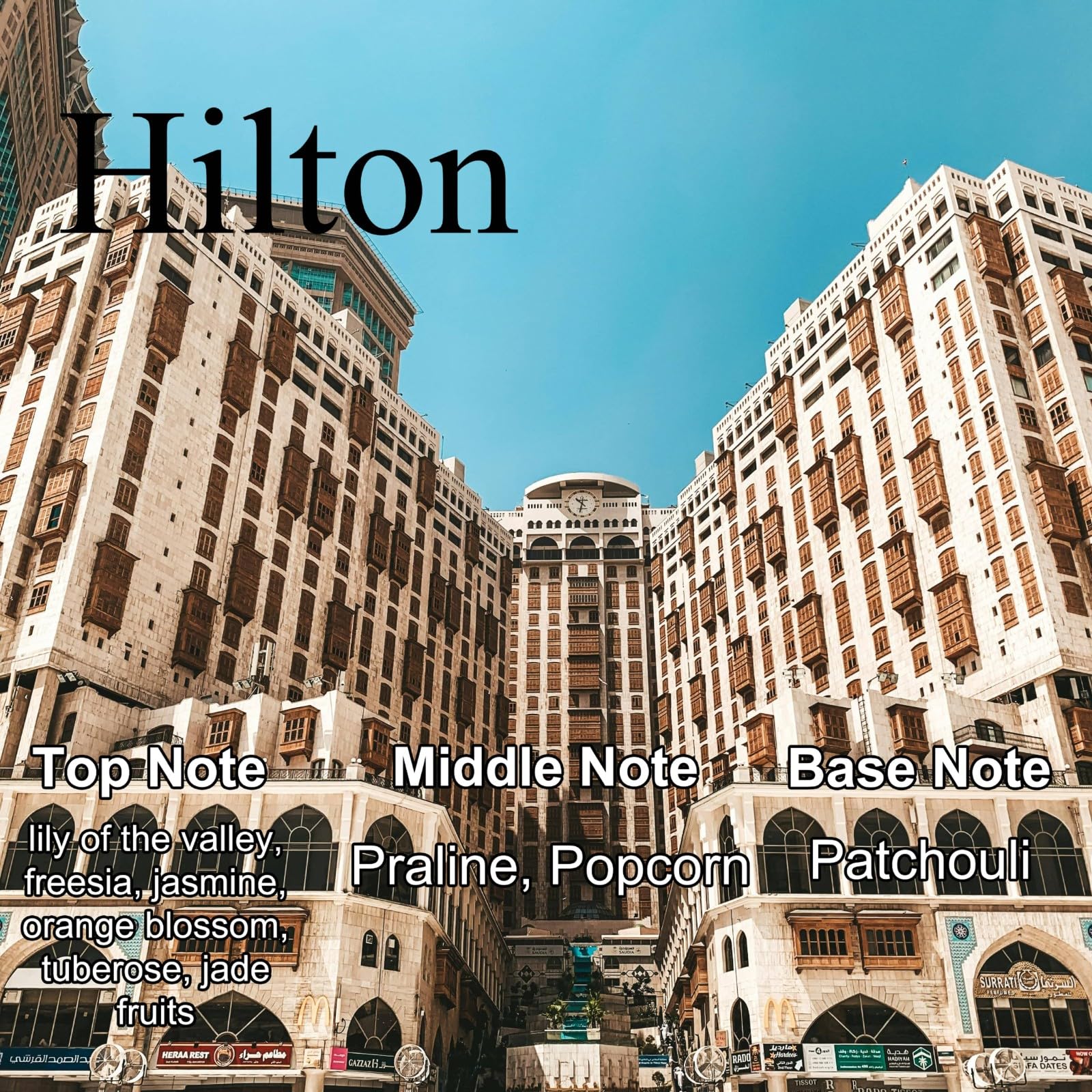Diffusoröl der Hotelkollektion, 500 ml (16,9 oz), lang anhaltendes Duftöl zum Nachfüllen für Rattanstäbchen-Diffusoren, Luftbefeuchter, Duftbrenner, ätherisches Öl(Hilton)