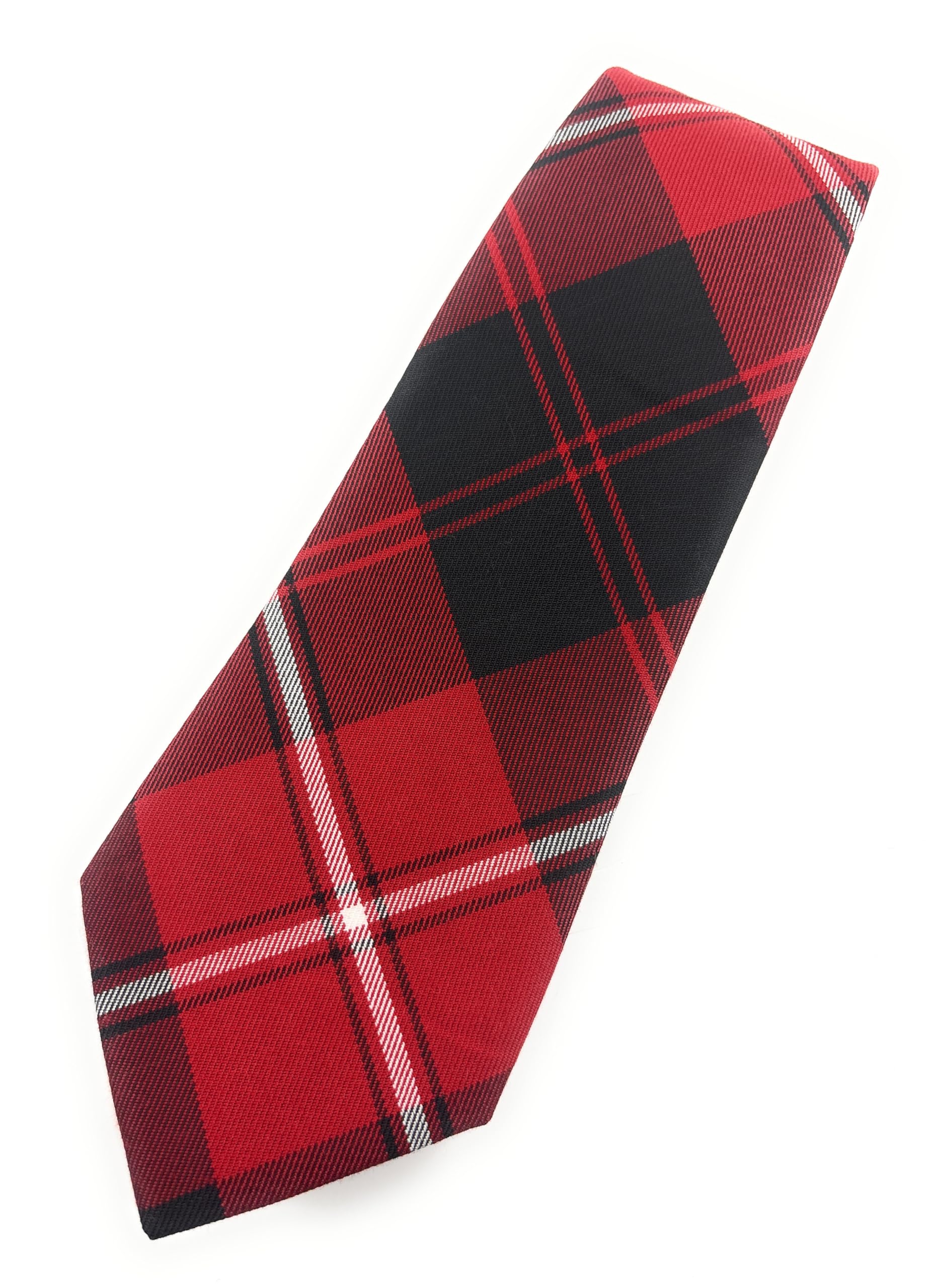 Scottish Essence Cunningham Scottish Tartan Necktie, Traditional Clan Pattern, Made In Scotland, Multiple Tartans Available (Cunningham)