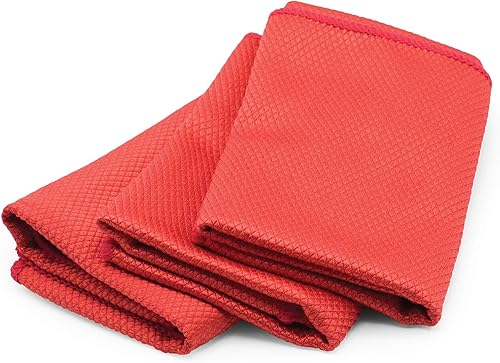 Shooter's Choice Paquete de 3 toallas para pistola, multicolor, talla única (SHF-3502-RD-3)