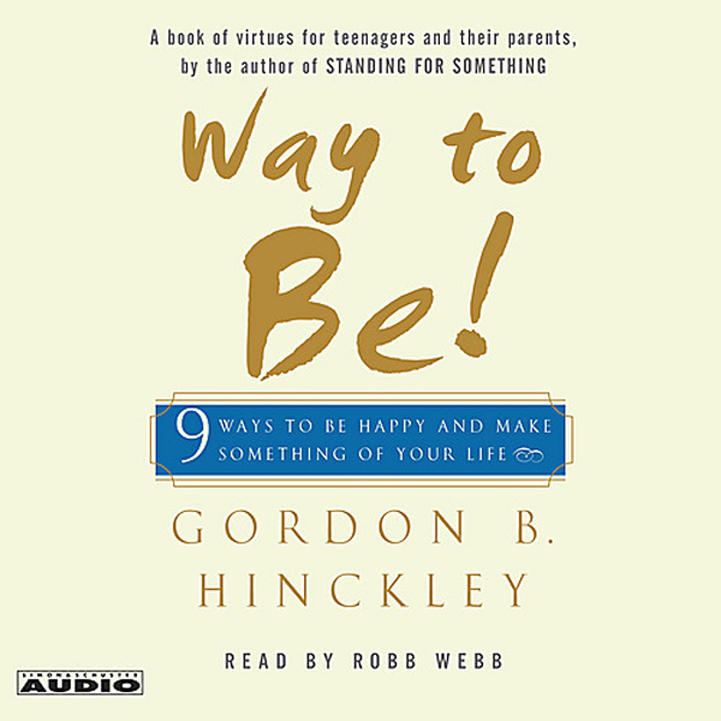 Cover art for Way to Be!