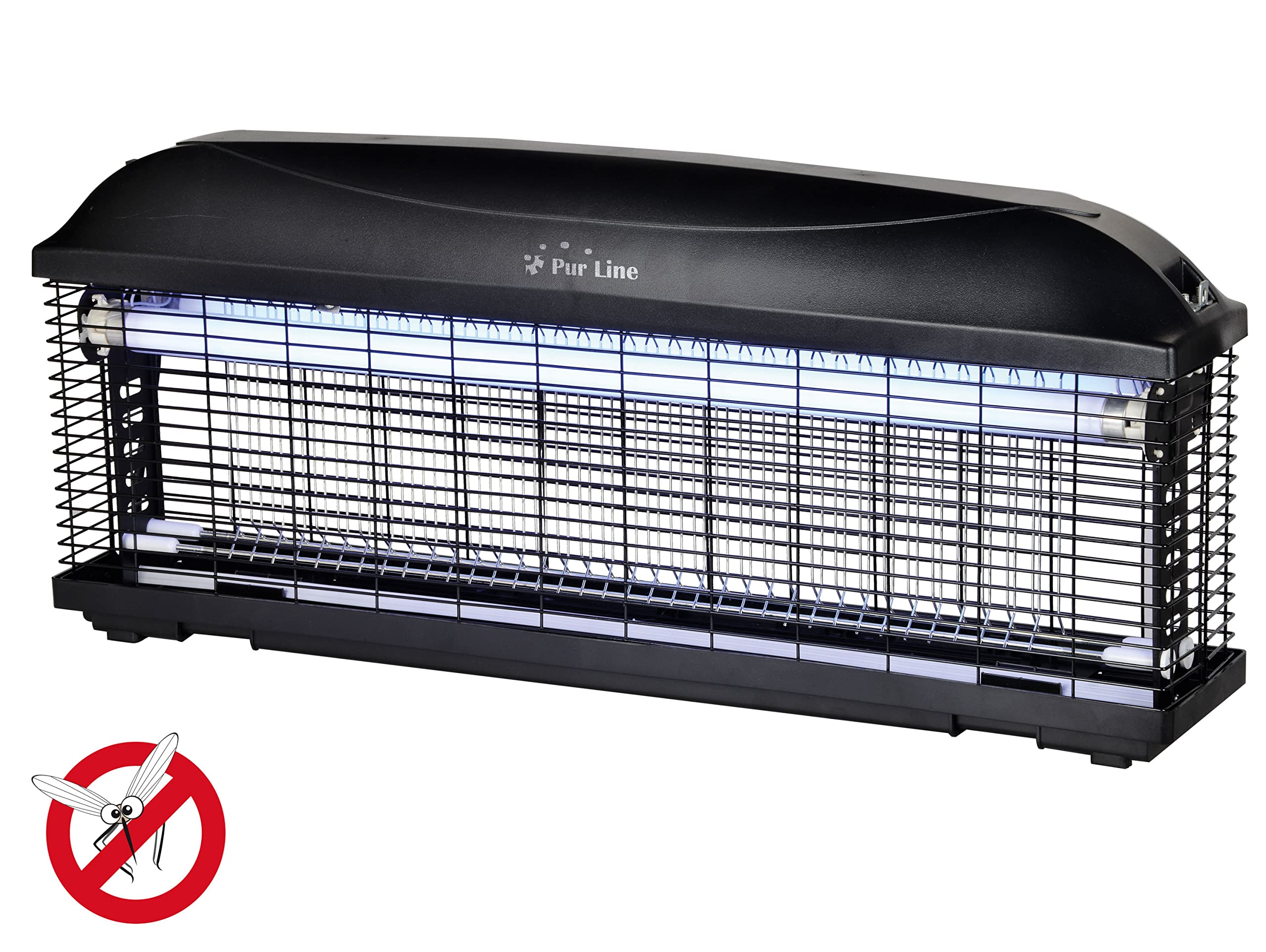 PUR LINE Insektenvernichter mit UV-Licht mit hoher Intensität, 45 W, IPX4-Schutz, ideal für große Innenräume oder halbbedeckte Außenbereiche