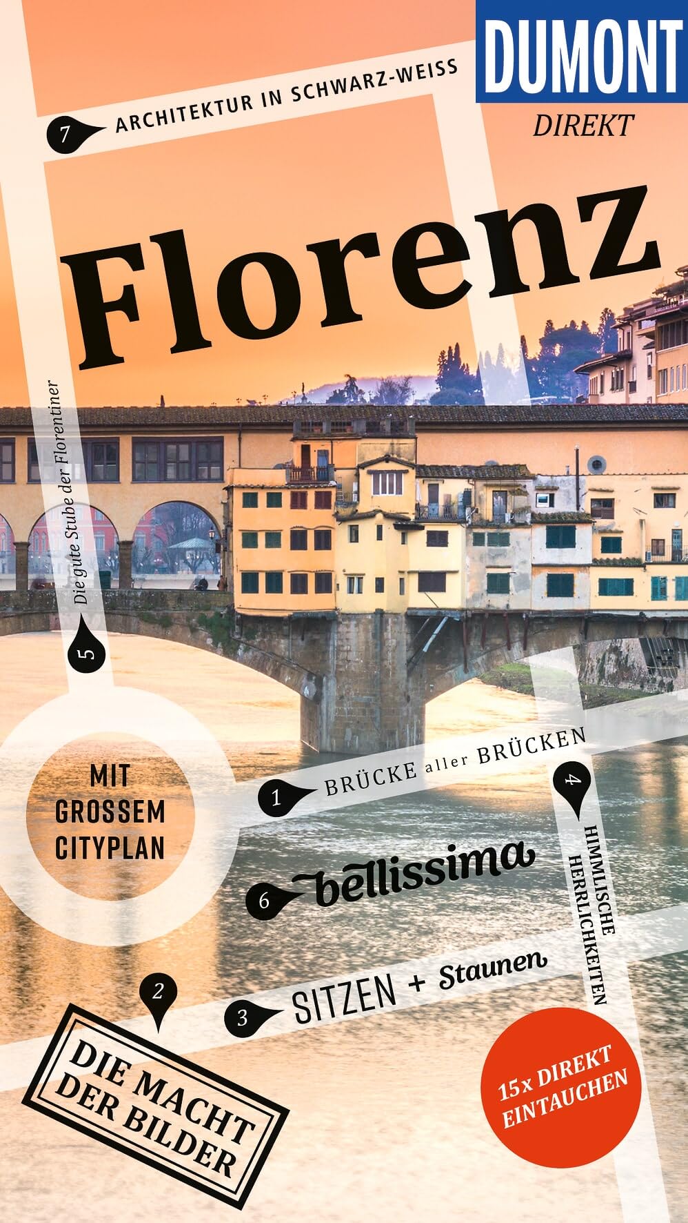 DUMONT direkt Reiseführer Florenz: Mit großem Cityplan