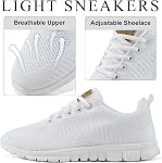 Judxsious Womens Running Shoes 2026 Causal Sneakers for Woman Breathable Mesh Walking Shoes Lighteweight Women's Athletic Shoes