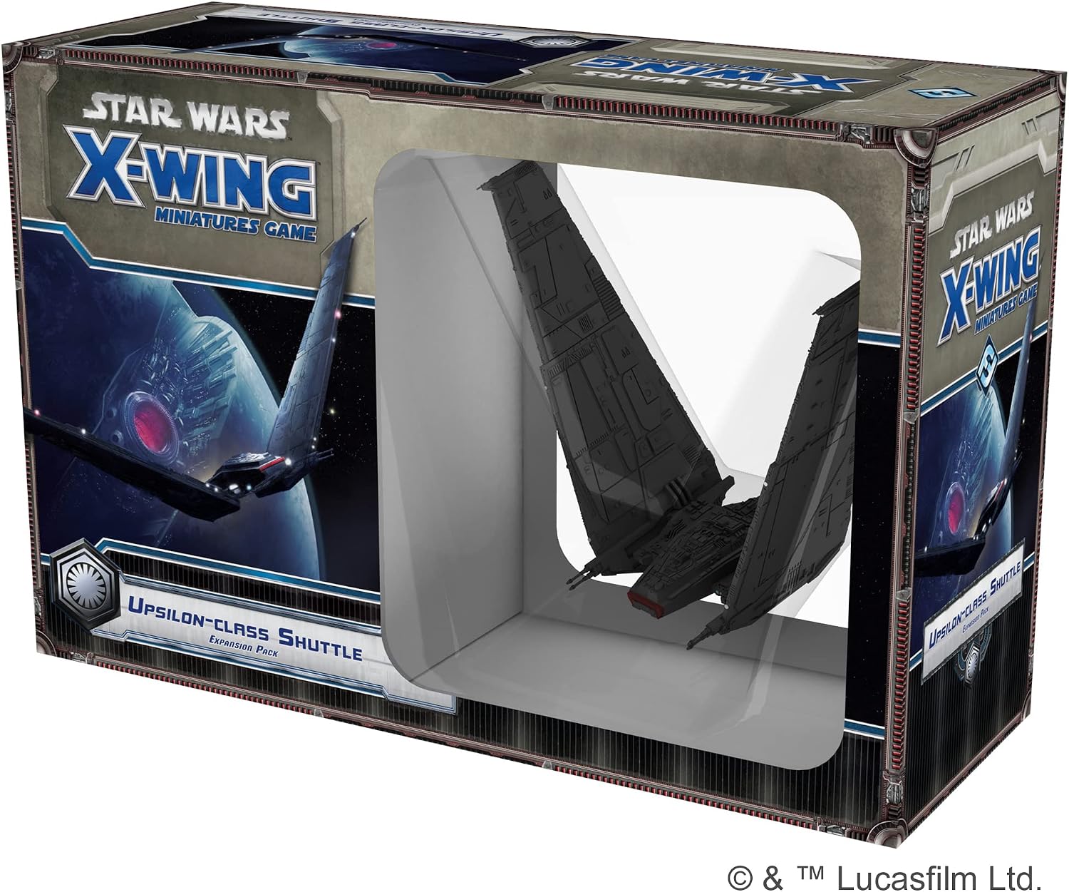 Star Wars X-Wing 1st Edition Miniatures Game Upsilon-class Shuttle EXPANSION PACK | Strategy Game for Adults and Teens | Ages 14+ | 2 Players | Avg. Playtime 45 Minutes | Made by Atomic Mass Games