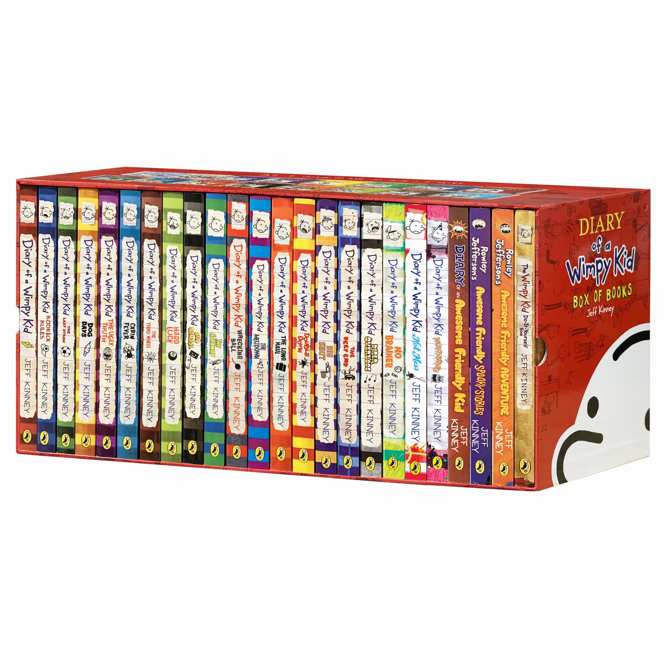 Amazon.com : A Library of Wimpy Kid 24 Books of Boxed Set