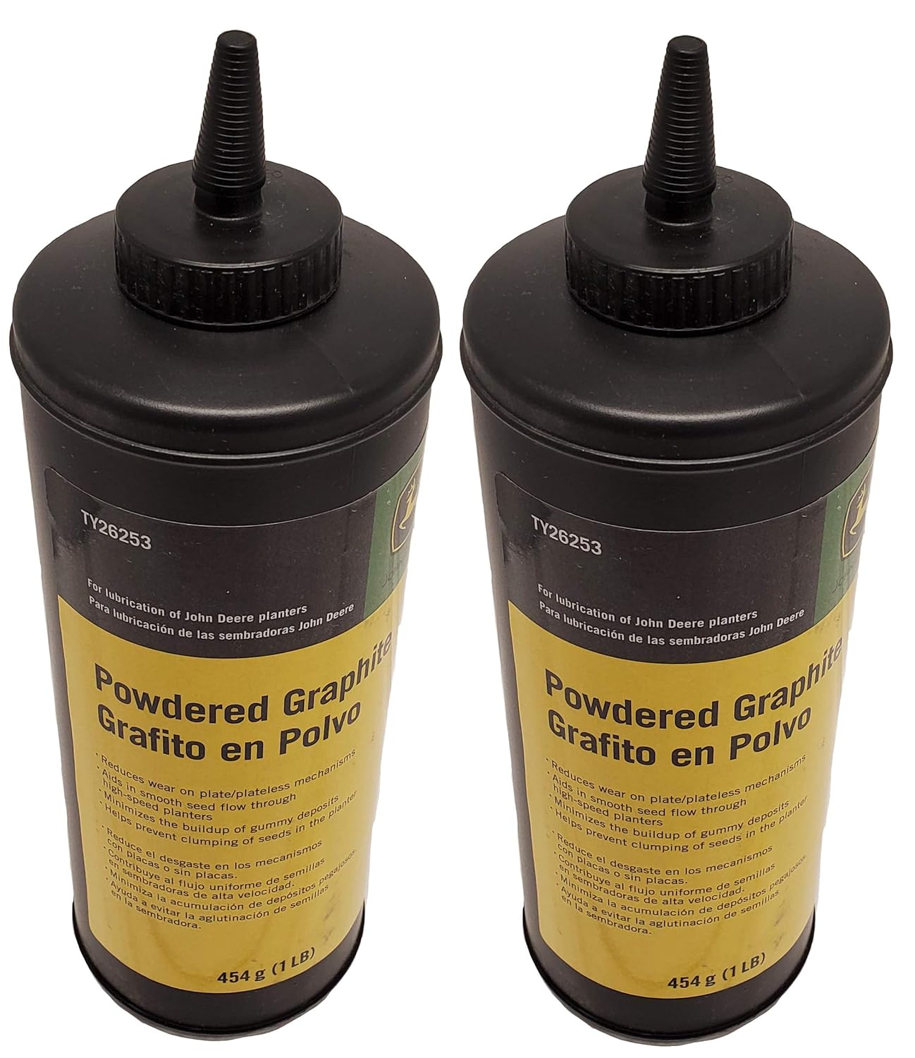 John Deere Original Equipment Powdered Graphite (Set of 4) - TY26253,4 : Patio, Lawn & Garden