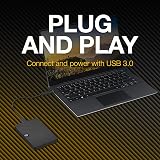 Seagate Expansion Portable, 2TB, External Hard Drive, 2.5 Inch, USB 3.0, for Mac and PC, 2 year Rescue Services (STKM2000400) - 5