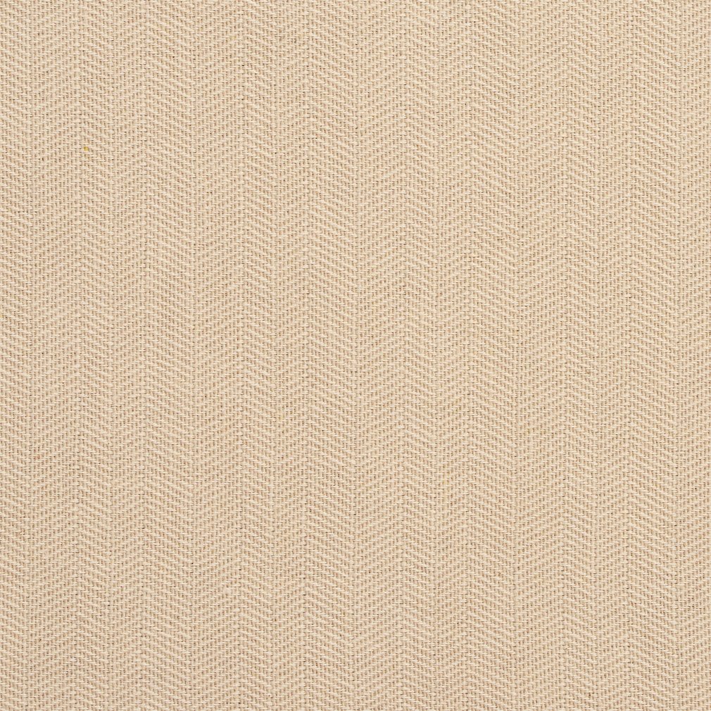 Off White Herringbone Upholstery Fabric by The Yard - SKU: Prado Flax