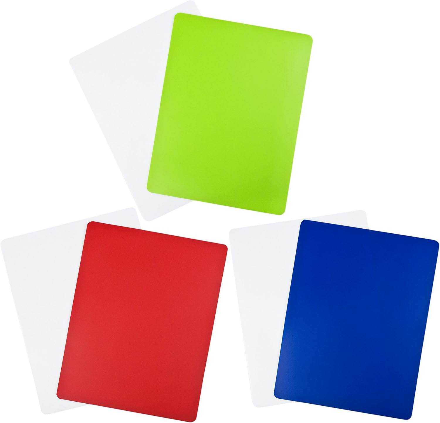 Set of 6 Flexible Cutting Mats Home & Kitchen