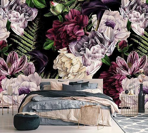 Miniatura 16 de Papel pintado a mano de la ciudad de Nueva York para baño, murales de pared de 114"x74" (no se pela ni se pega)