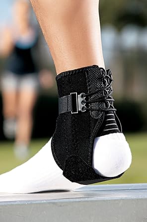 Ace Ankle Support with Adjustable Side Stabilizers, 0.22 Pound