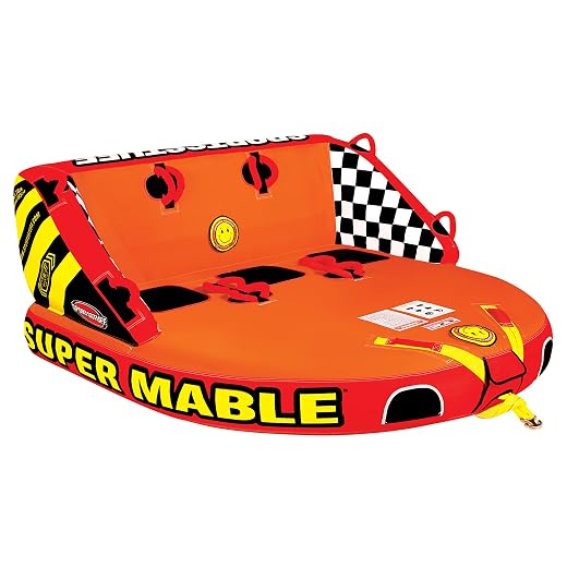 Airhead AHT2223SM Super Mable Inflatable Triple Rider Towable
