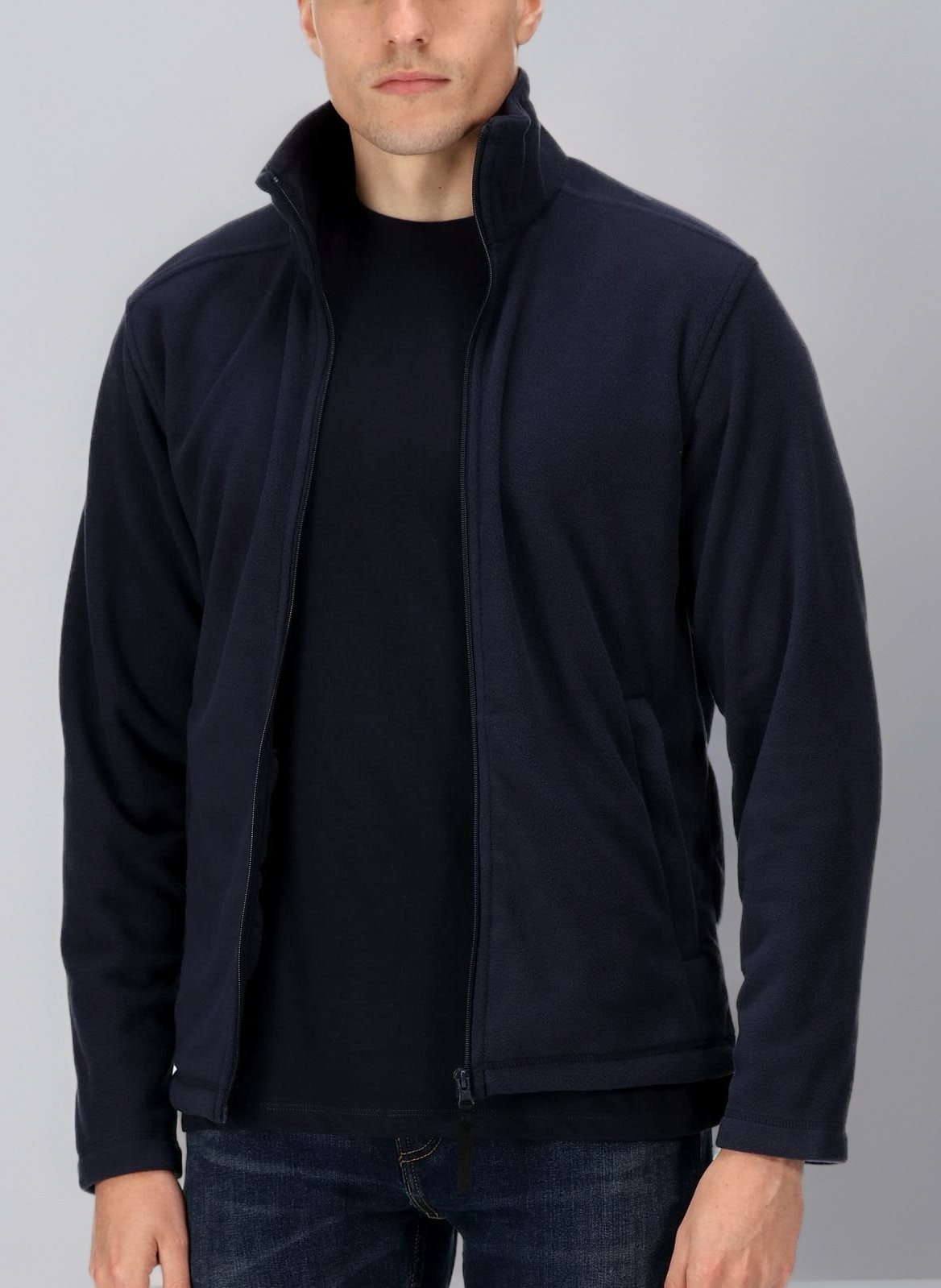 Regatta Professional Mens Micro Zip Full Zip Fleece Jacket