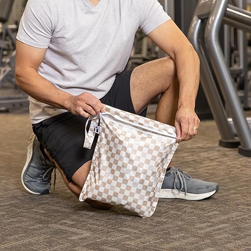 Miniatura 5 de Bumkins Roamio - Bolsa húmeda impermeable - Para bebé, viajes, traje de baño, pañales de tela, piezas de bomba, piscina, gimnasio, artículos de