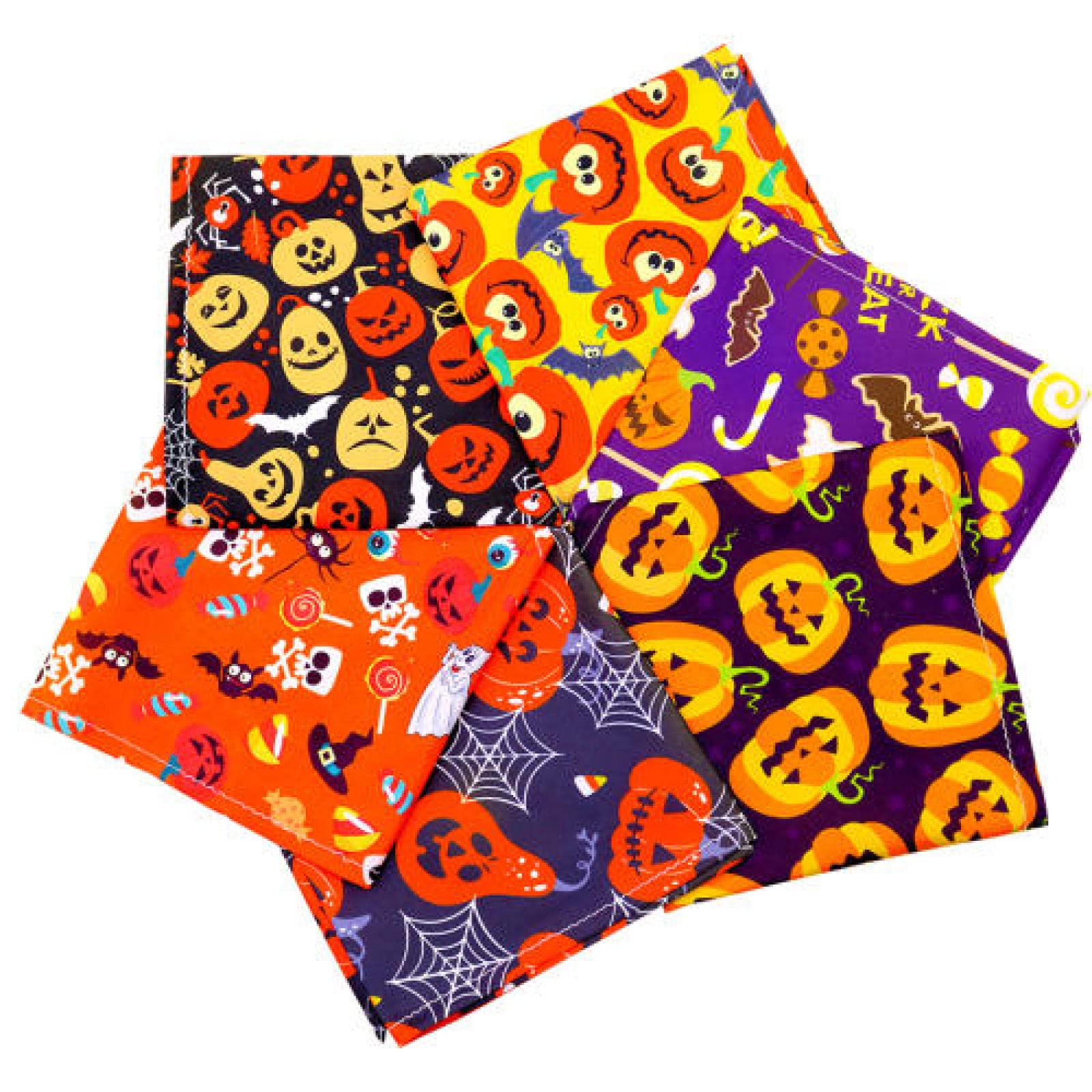 Lot de 10 bandanas pour chiens - Accessoires pour chiens - Bandana style citrouille - Fournitures pour animaux domestiques - Bandanas pour petits chiens - 07