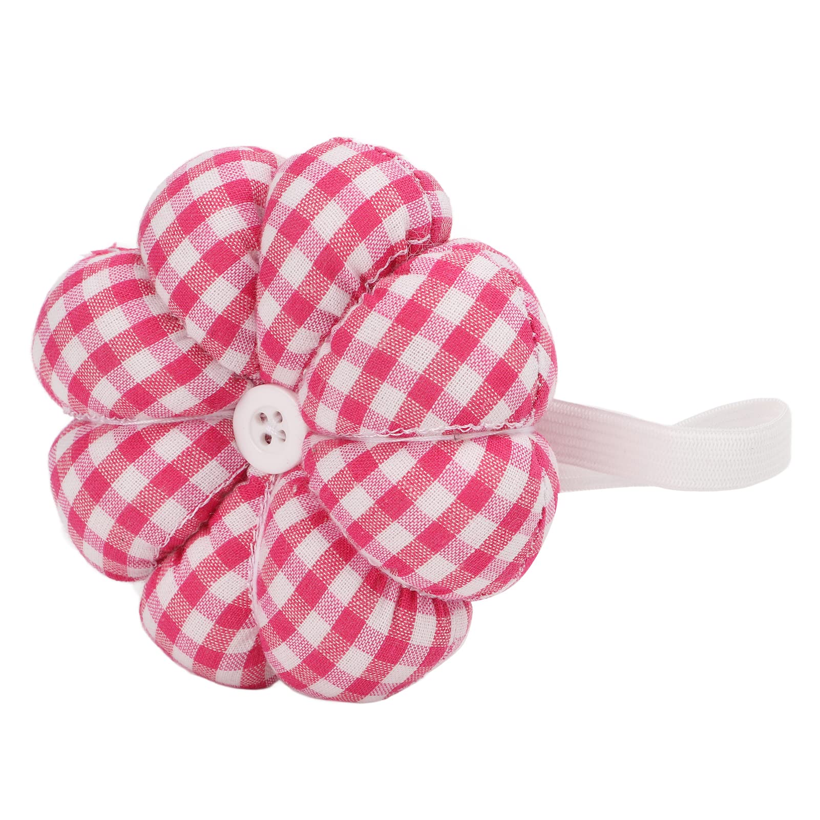Coussin à Épingles Poignet Citrouille - Porte-Aiguilles Couture - DIY Artisanat - Cadeau Créatif