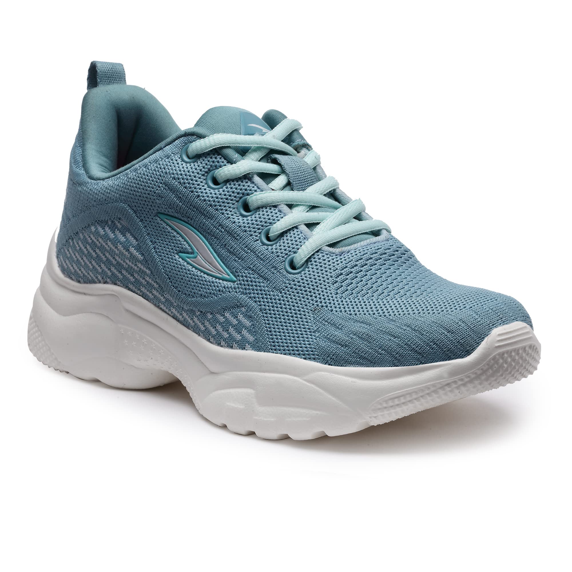 Women's SUPERFLY-02 Sports Running,Walking & Gym Shoes with Lightweight Soleflex Technology Extra Cushion Casual Lace-Up Shoes for Women's & Girl's