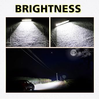 30 Inch Curved Light Bar + Slim LED Pods 2pcs 6 Inch