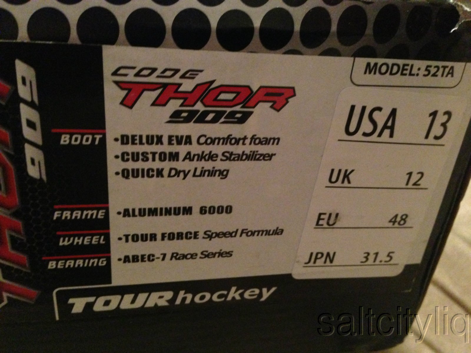 Tour Hockey Thor 909 Inline Hockey Skates