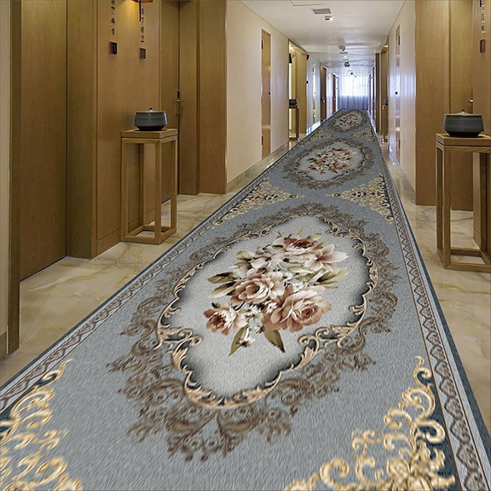 Alfombra de pasillo ideal para interiores y exteriores en zonas de entrada muy transitadas