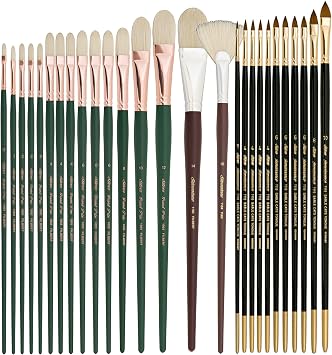 Silver Brush DG-7336 Daniel Greene NA Master Brush Set, 27 Per Pack