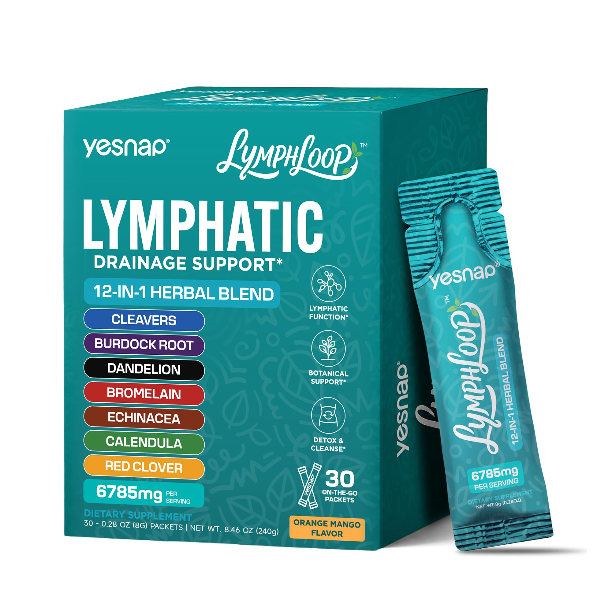 Amazon.com: Yesnap Lymphatic Drainage Support Liquid Supplement