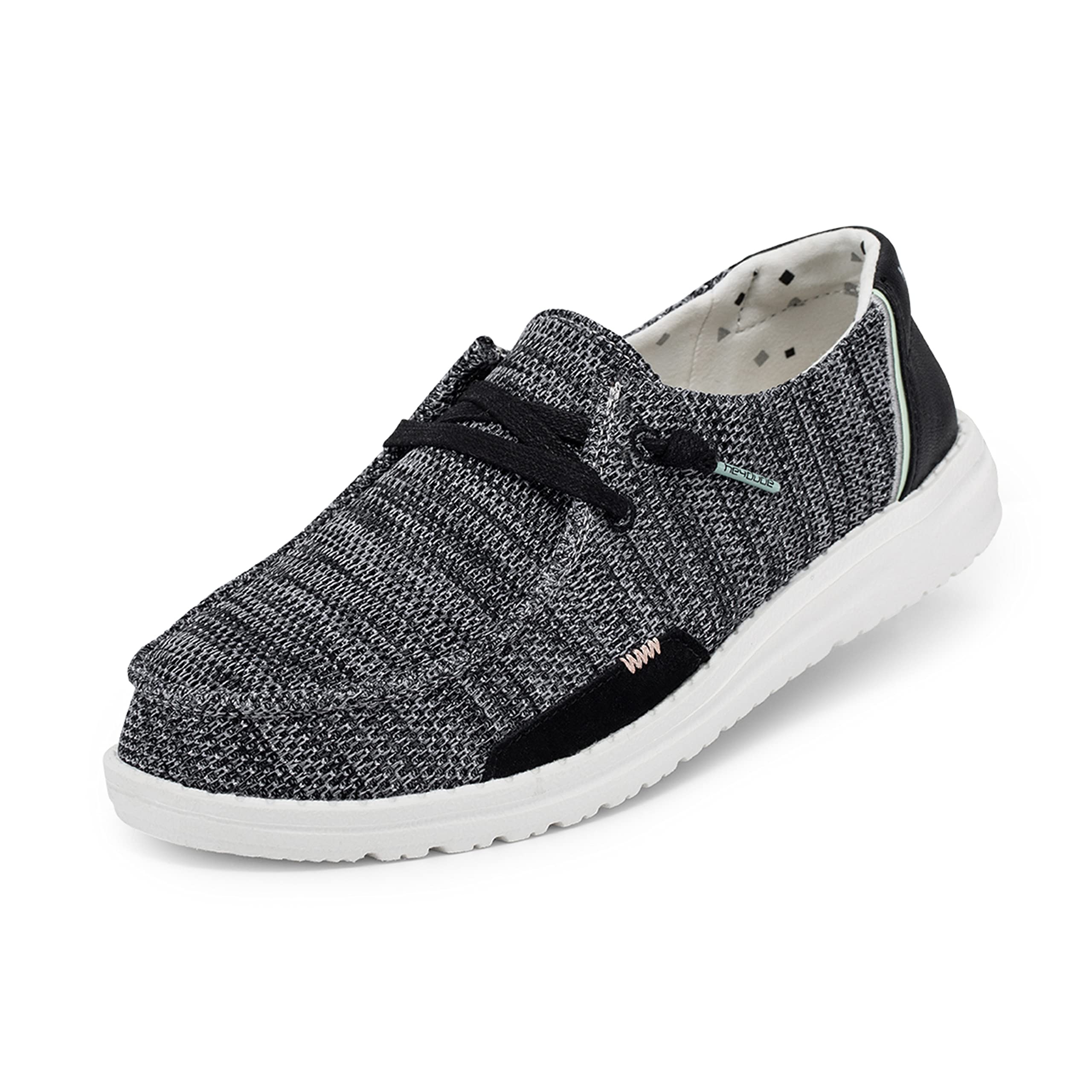 Hey DudeWomen's Wendy Wool | Women’s Shoes | Women’s Lace Up Loafers | Comfortable & Light-Weight