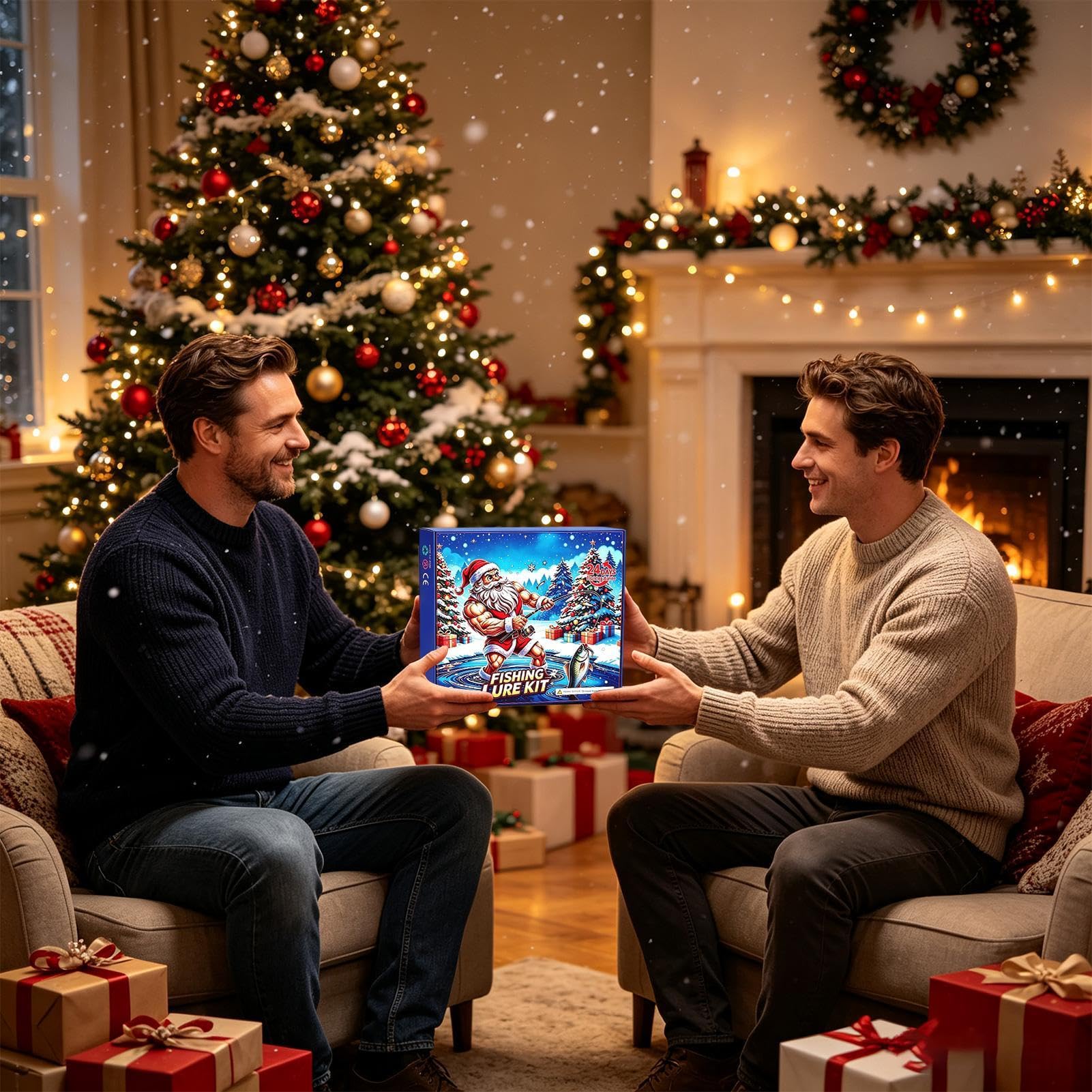 Adventskalender, Weihnachtsfischerei, 24 festliche Tage